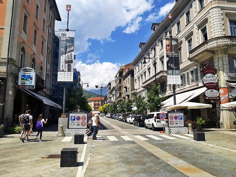 Domodossola city centre street