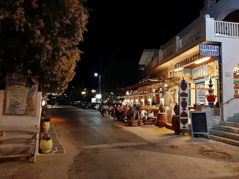 nighttime street