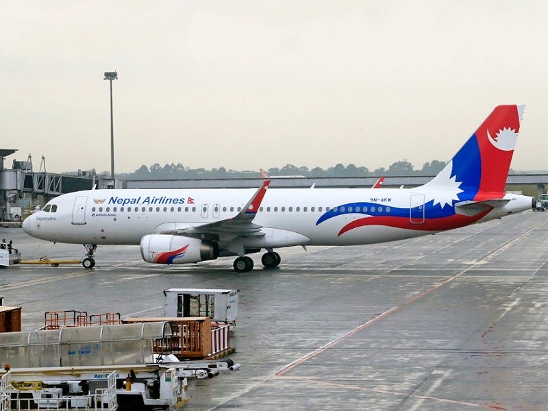 nepal airlines kathmandu airport closure cancelled flights