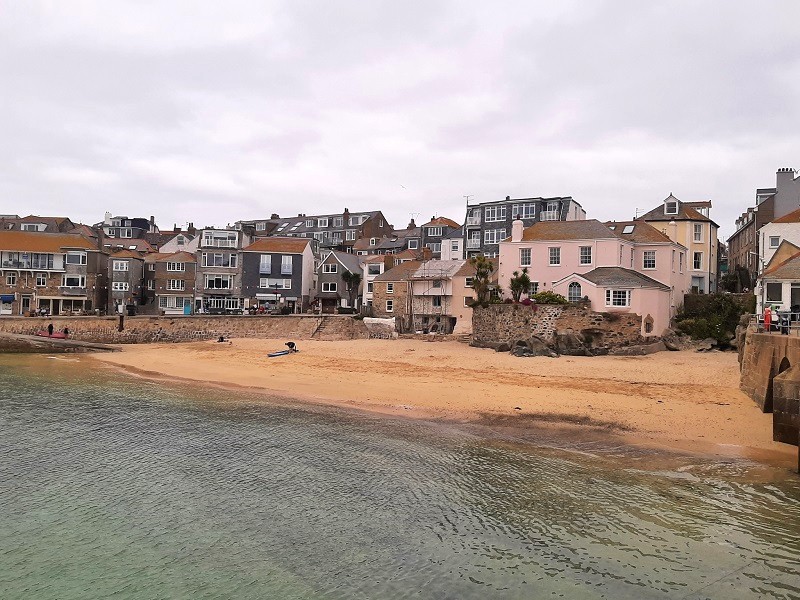 harbour sand st ives beach cornwall guide visit