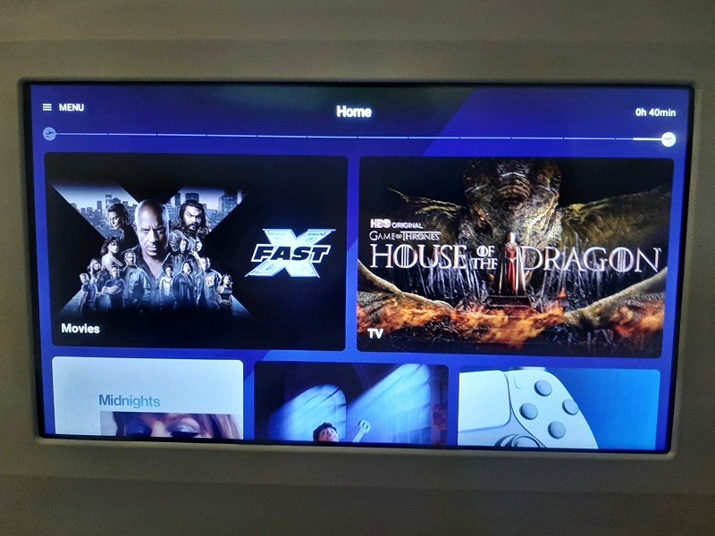 air france in-flight entertainment ife system