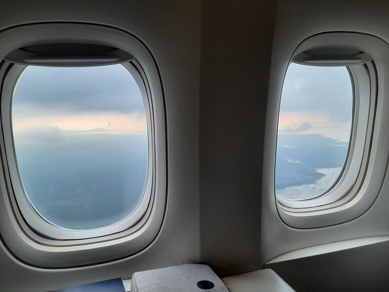 air france boeing 777 window view