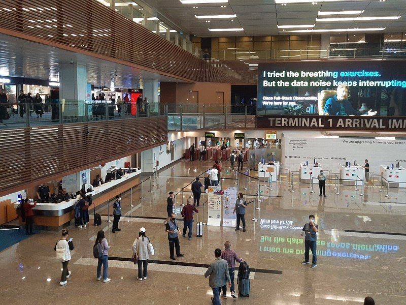 singapore changi airport terminal 1 immigration arrival