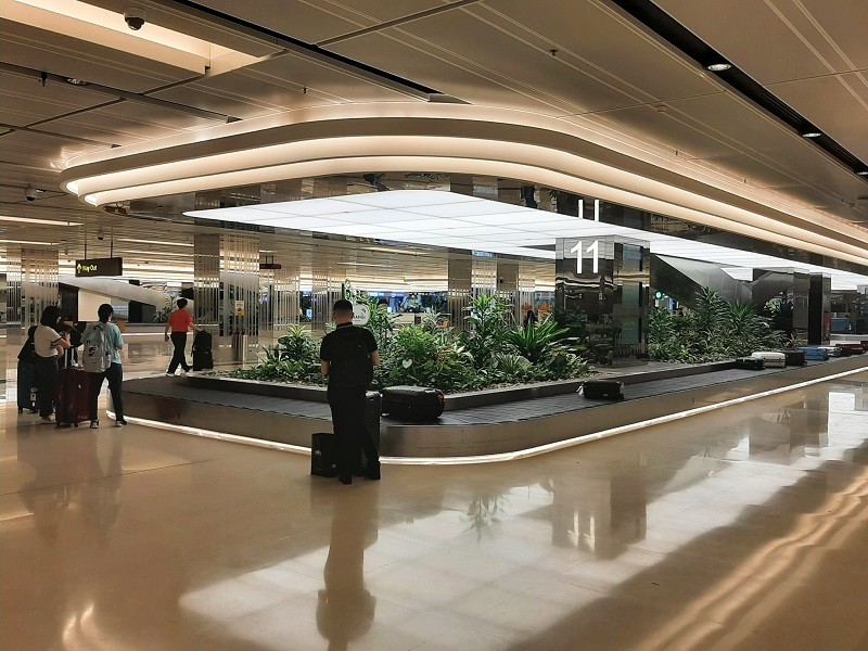 baggage reclaim area singapore changi airport