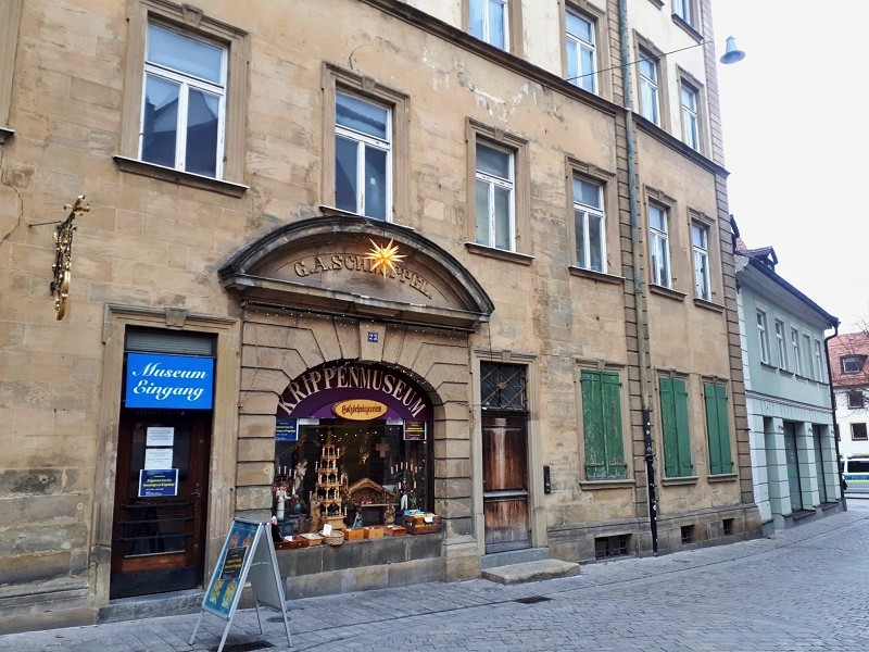 entrance nativity museum