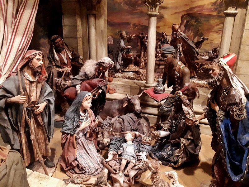 christmas crib nativity scene