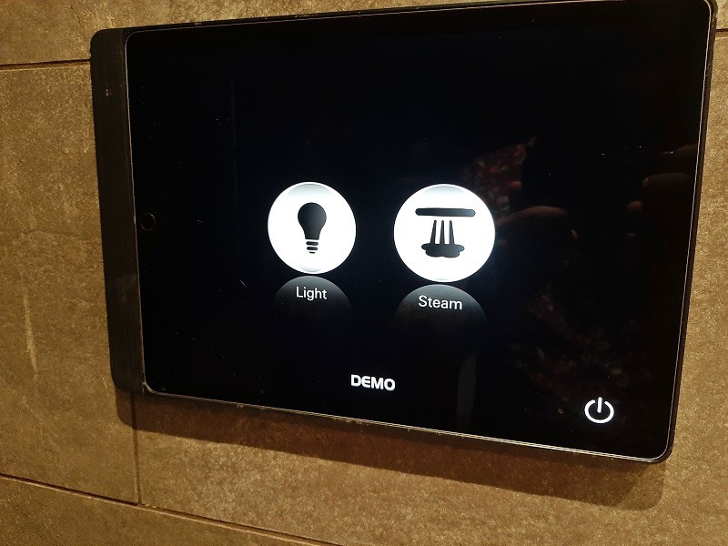 shower touchscreen