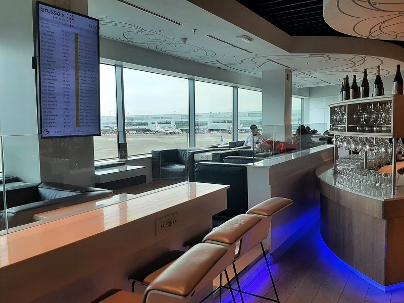 brussels airlines the loft business lounge