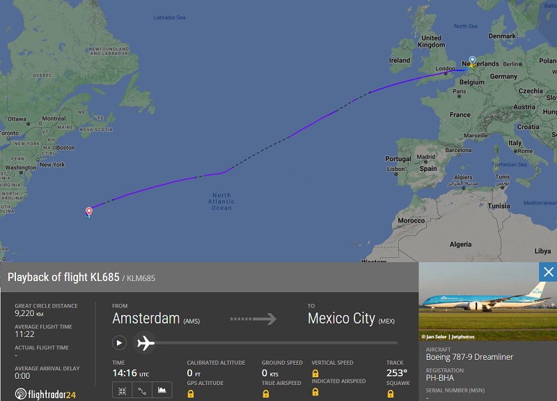 bermuda diversion klm smelly pigs