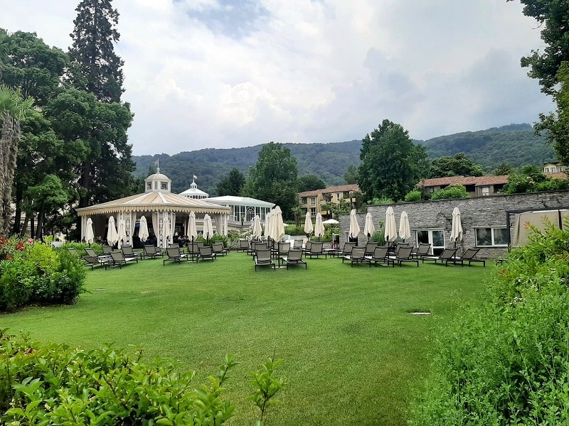 Grand Hotel des Iles Borromées gardens stresa