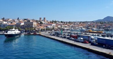 greek ferry aegina island ticket price expensive