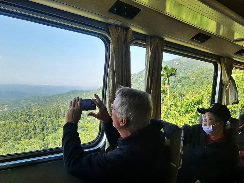 Alishan Forest Railway scenery train taiwan rail travel