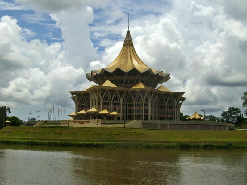 The New Sarawak State Legislative Assembly Building Kuching