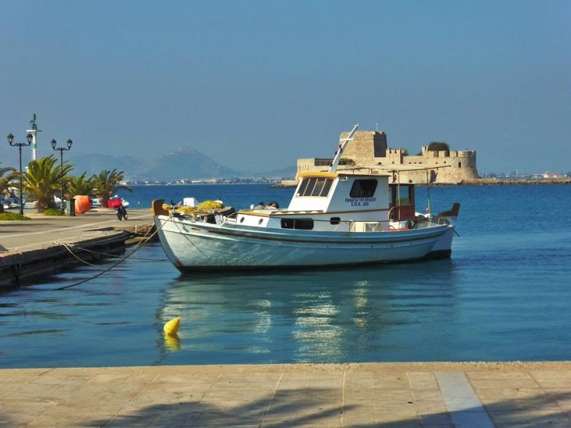 nafplio harbour greece