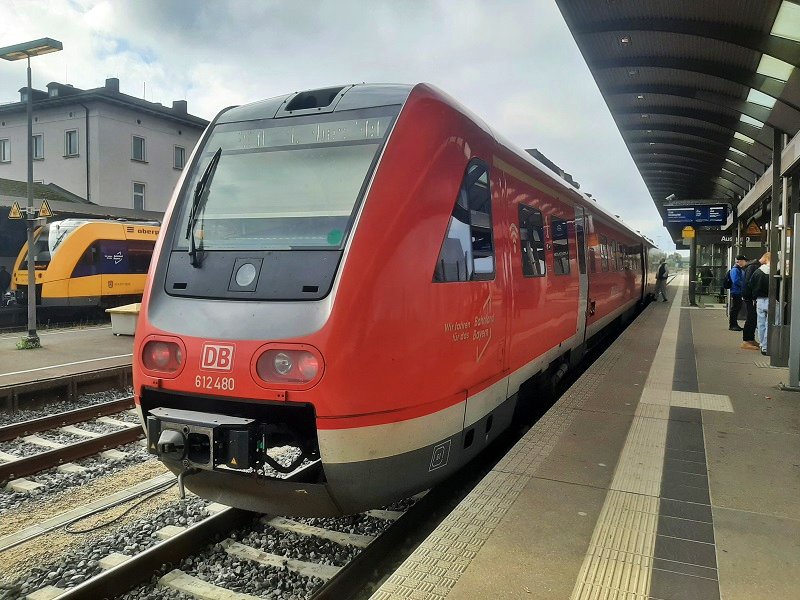 Marktredwitz Germany regional trains deutsche bahn