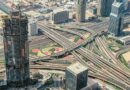 dubai car rent road highway interchange