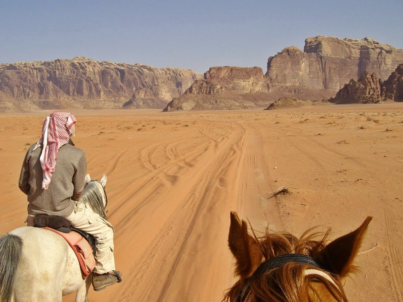 wadi rum horse riding