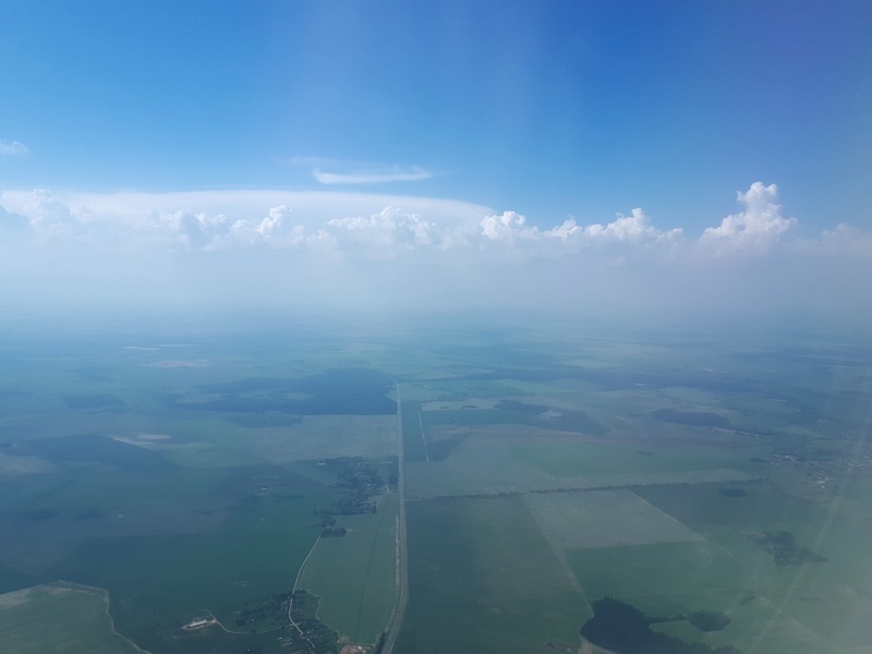 final approach minsk airport