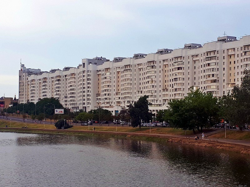 apartment blocks