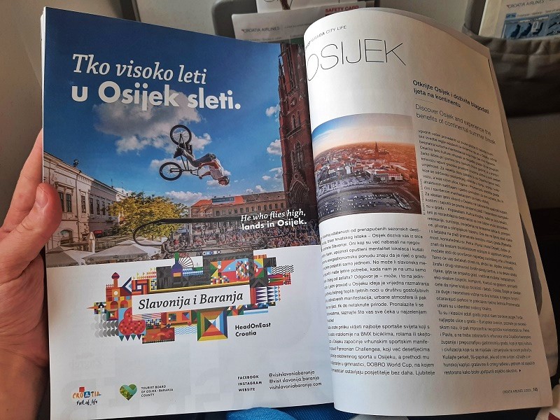 croatia airlines in-flight magazine