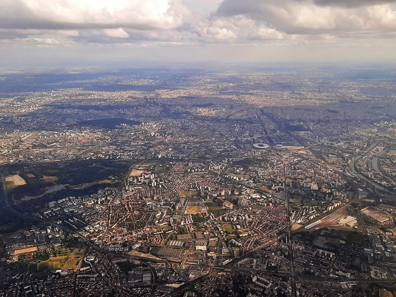 paris view plane