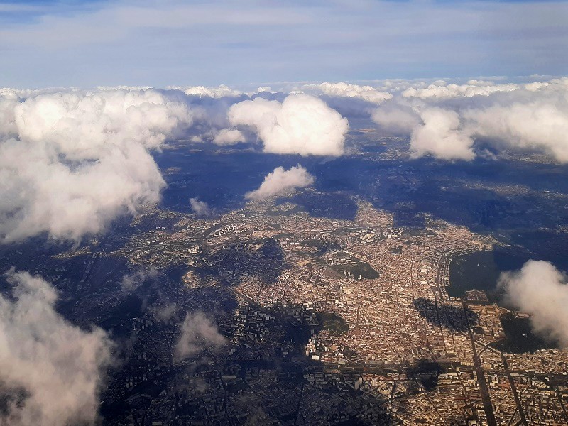 climbing plane