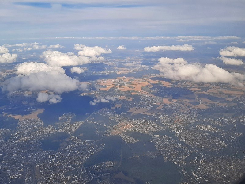 paris departure view