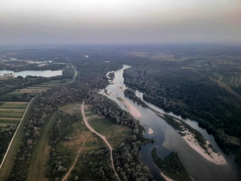 zagreb airport landing view