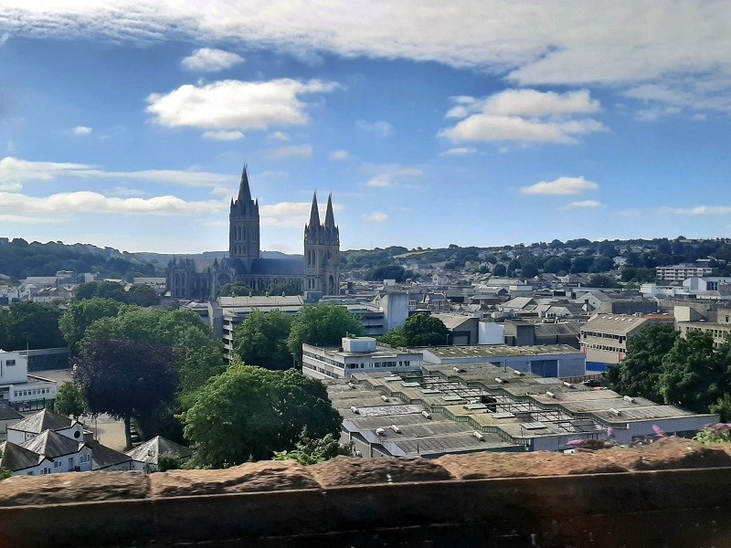 truro cathedral train cornish main line great western railway