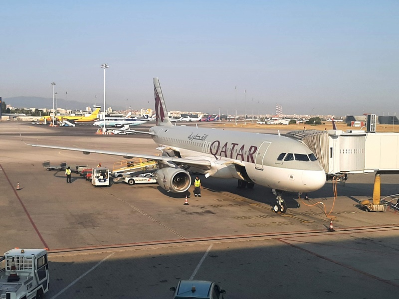 qatar airways airbus a320 sofia airport bulgaria discount promo code