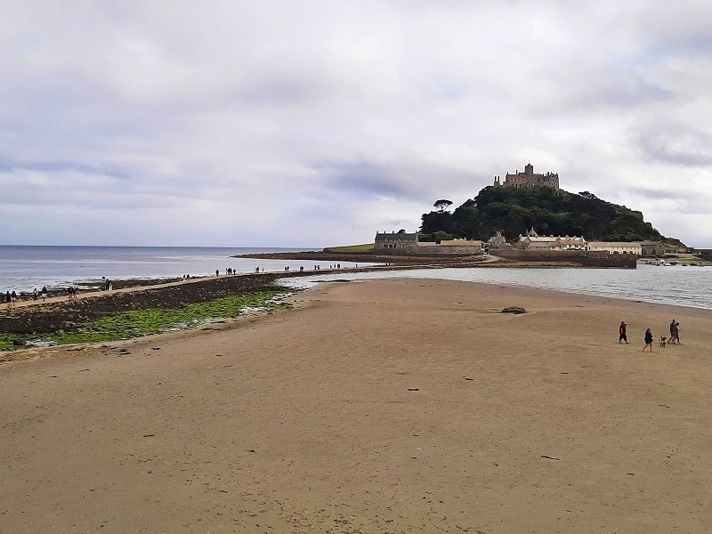 marazion beach St Michael's Mount