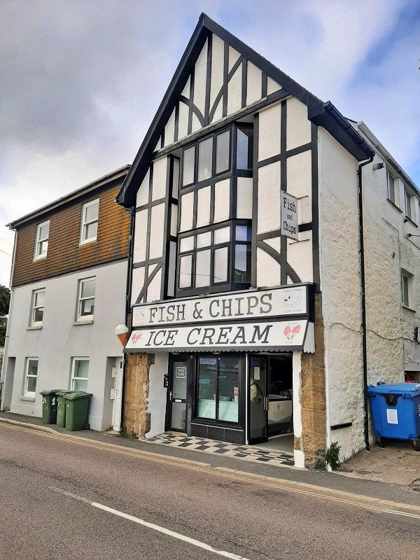 fish chips shop marazion