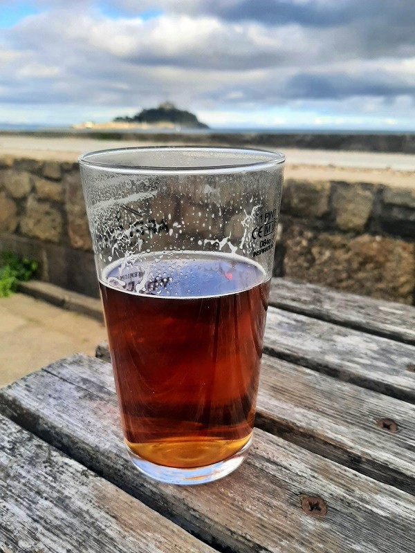 beer view st michael's mount