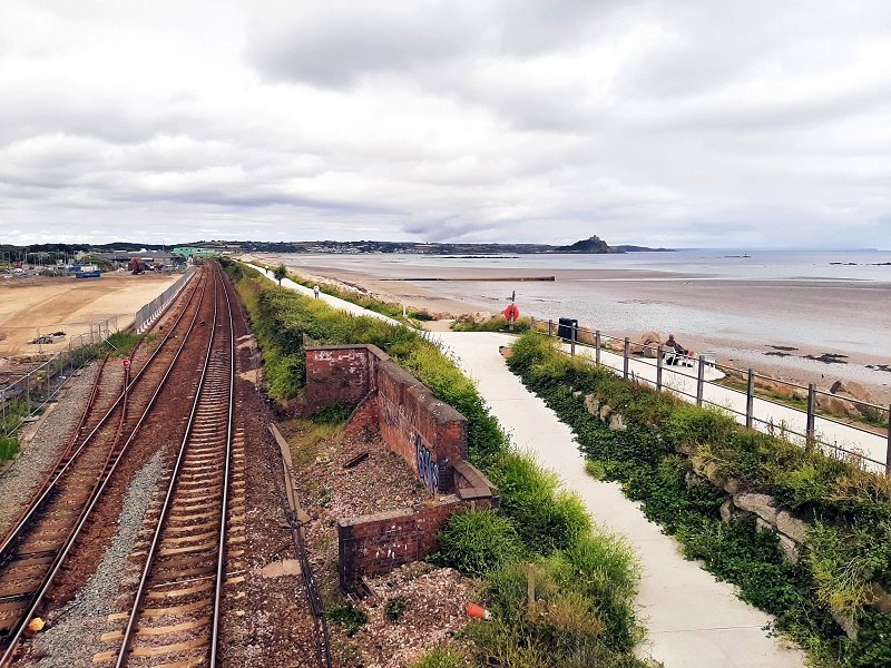 railway line penzance marazion