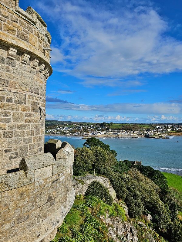 castle tower st michael's mount