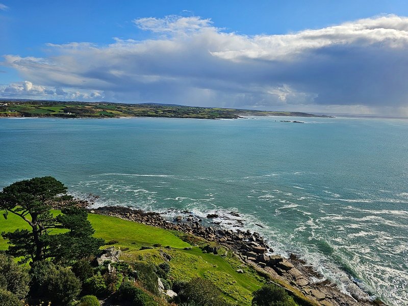 mount's bay cornwall coast st michael's mount