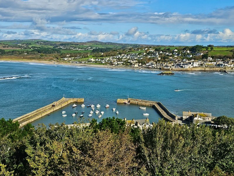 st michael's mount marazion harbour