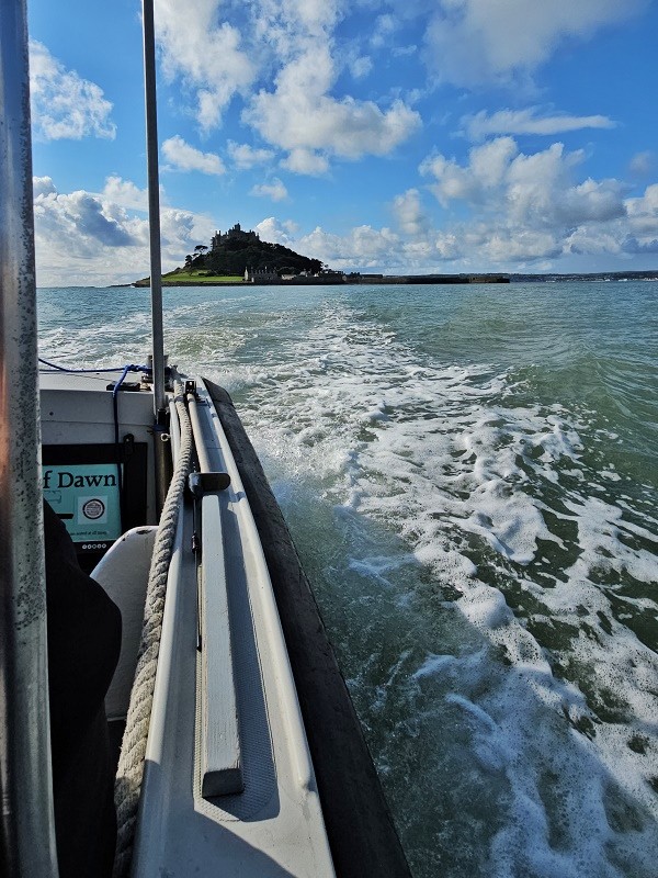 st michael's mount boat ferry crossing marazion