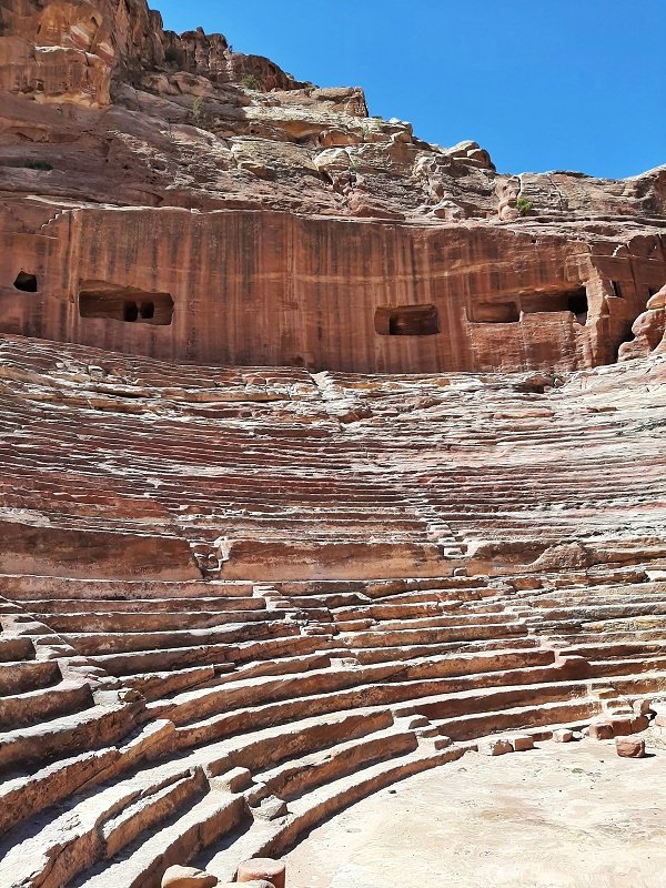 rock-carved theatre petra